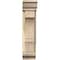 Ekena Millwork Balboa Traditional Rough Sawn Bracket w/ Offset Brace, Douglas Fir, 6"W x 14"D x 26"H BKT0604X14X26BOA01RDF - alternate 3